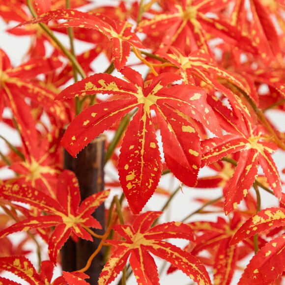 4 Autumn Vibrant Maple Artificial Fall Tree - SKU #T4831 - 2