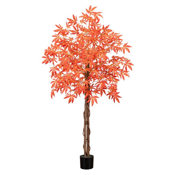 5 Autumn Vibrant Maple Artificial Fall Tree - SKU #T4832