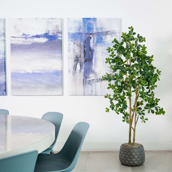 6 Artificial Black Olive Tree - SKU #T4835 - 5