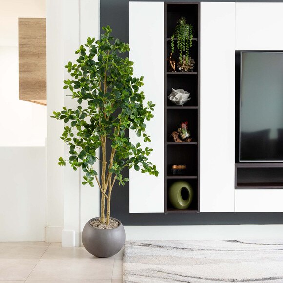 6 Artificial Black Olive Tree - SKU #T4835 - 6