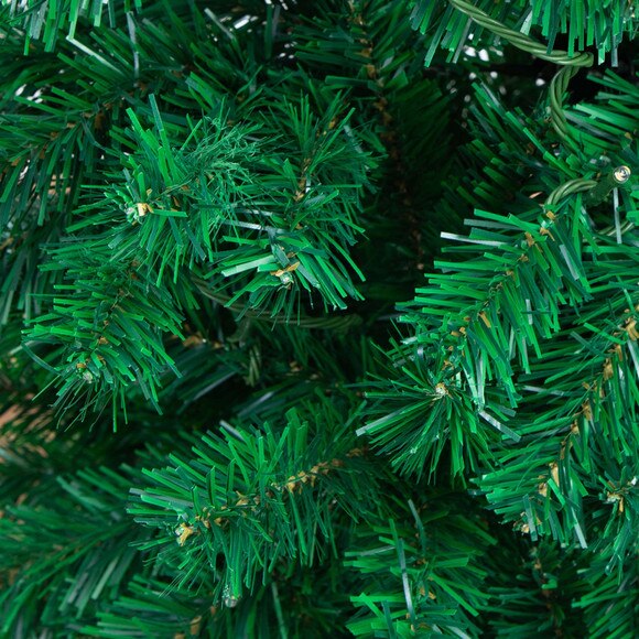 8 Pre-Lit Artificial Holiday Green Chirstmas Pine Archway with 650 Multifunction Warm White LED Lights - SKU #T4841 - 1