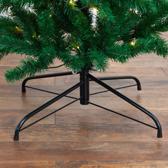 8 Pre-Lit Artificial Holiday Green Chirstmas Pine Archway with 650 Multifunction Warm White LED Lights - SKU #T4841 - 3