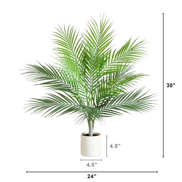 30-in Artificial Palm Tree - SKU #T4887-S1 - 1
