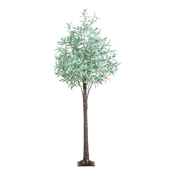 6 Lighted Artificial Olive Tree with 420 Warm White LED Lights - SKU #T4897