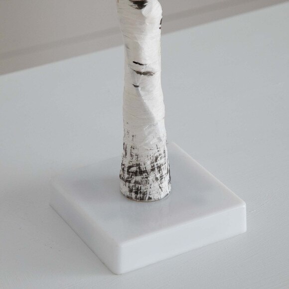 2 Pre-Lit Artificial White Birch Tree with 60 Warm White LED Lights - SKU #T4906 - 4