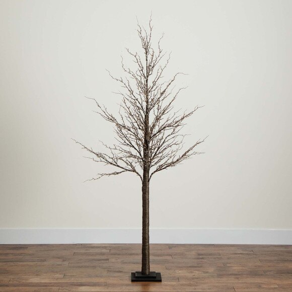 6 Pre-Lit Artificial Trig Tree with 480 Warm White LED Lights - SKU #T4929 - 10