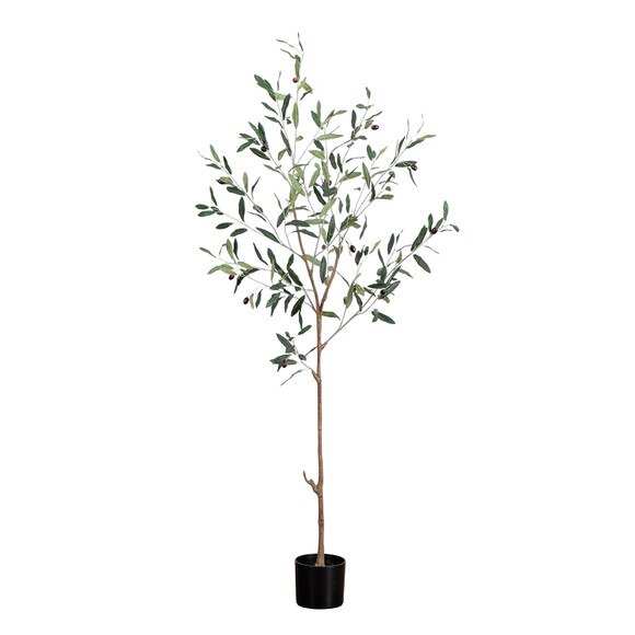 5 Artificial Slim Minimalist Olive Tree - SKU #T4967