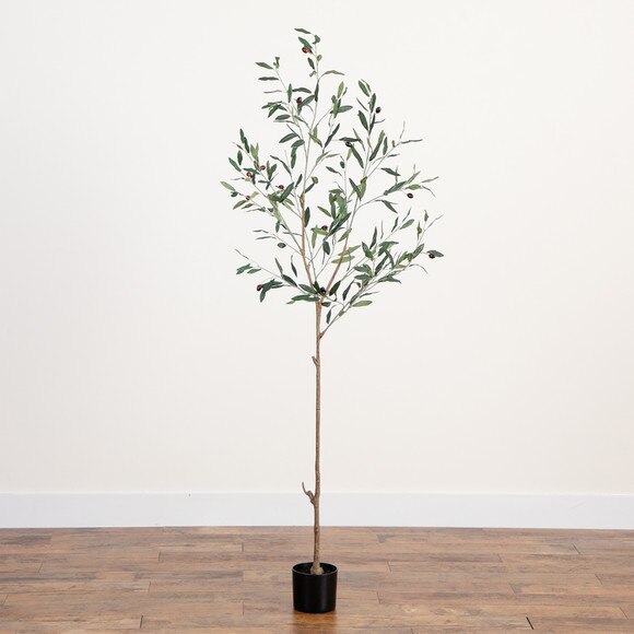 6 Artificial Slim Minimalist Olive Tree - SKU #T4968 - 7