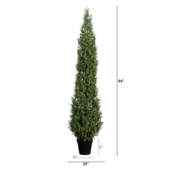 7 UV Resistant Artificial Boxwood Topiary Tree Indoor/Outdoor - SKU #T4972 - 1