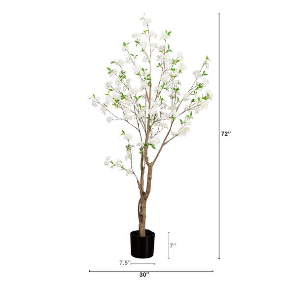 6 Artificial Deluxe Cherry Blossom Tree - SKU #T4975 - 1