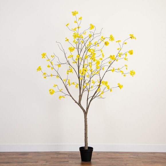 8 Artificial Bellflower Tree - SKU #T4976 - 7