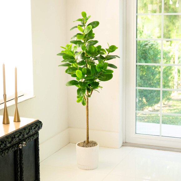 5 Artificial Audrey Ficus Tree - SKU #T4986 - 4