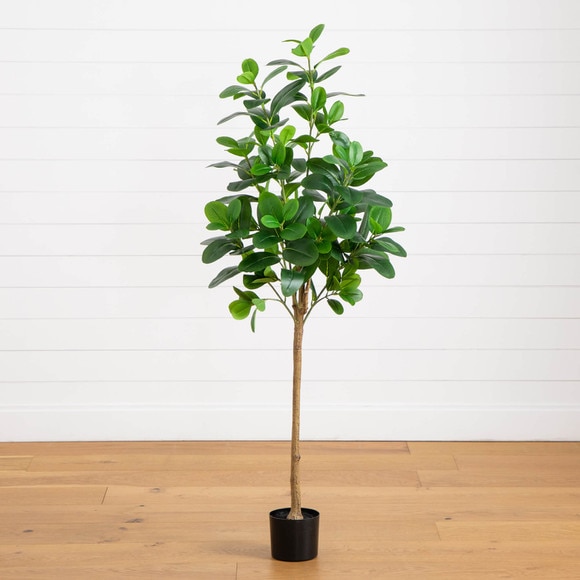 5 Artificial Audrey Ficus Tree - SKU #T4986 - 6