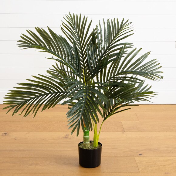 3 Artificial Golden Cane Palm Tree - SKU #T5005 - 7