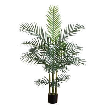 5 UV Resistant Artificial Areca Palm Tree Indoor/Outdoor - SKU #T5017