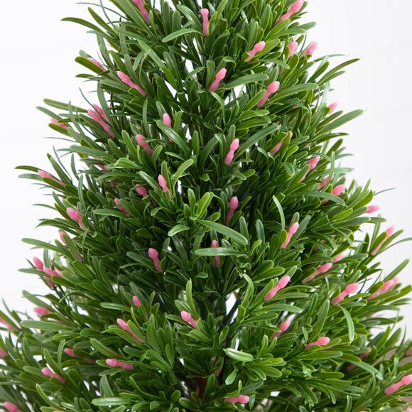 2 UV Resistant Artificial Rosemary Cone Topiary Tree Indoor/Outdoor - SKU #T5023 - 2