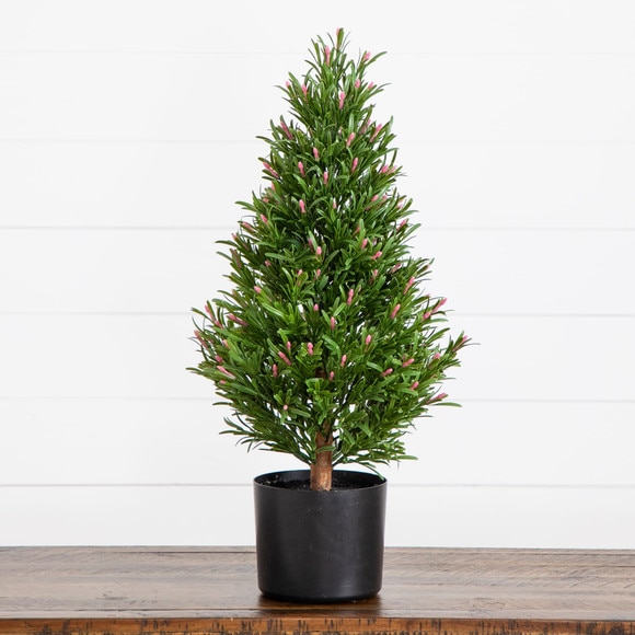 2 UV Resistant Artificial Rosemary Cone Topiary Tree Indoor/Outdoor - SKU #T5023 - 6