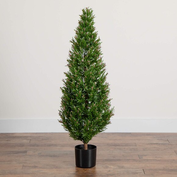 4 UV Resistant Artificial Rosemary Cone Topiary Tree Indoor/Outdoor - SKU #T5025 - 6