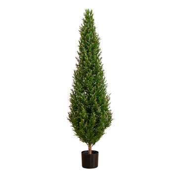 5 UV Resistant Artificial Rosemary Cone Topiary Tree Indoor/Outdoor - SKU #T5026