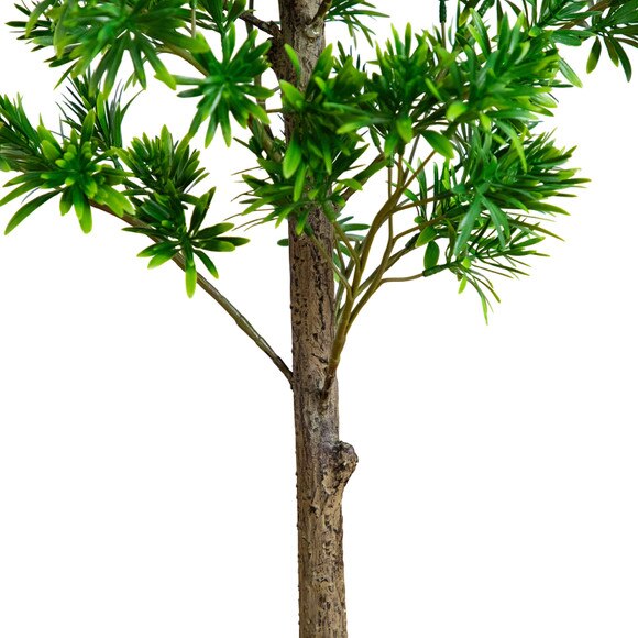 4-ft UV Artificial Podocarpus Artificial Tree Indoor/Outdoor - SKU #T5033 - 2