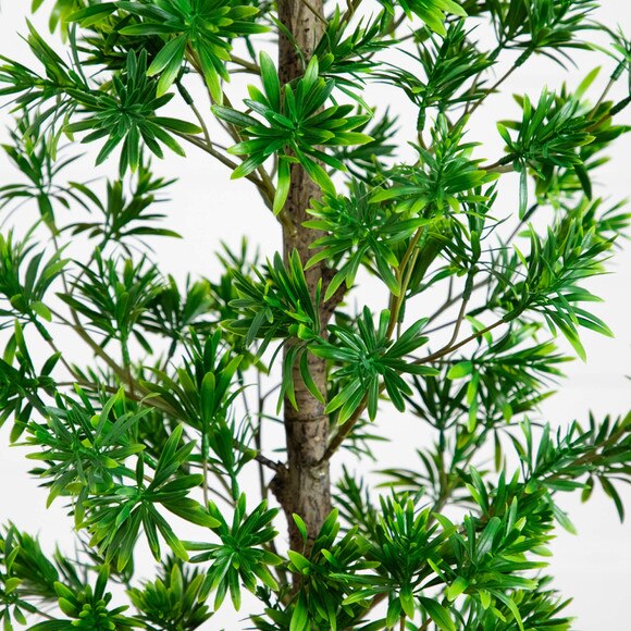 4-ft UV Artificial Podocarpus Artificial Tree Indoor/Outdoor - SKU #T5033 - 3