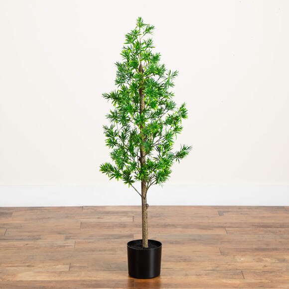 4-ft UV Artificial Podocarpus Artificial Tree Indoor/Outdoor - SKU #T5033 - 9