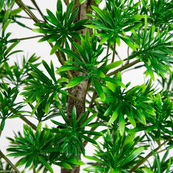 6-ft UV Artificial Podocarpus Artificial Tree Indoor/Outdoor - SKU #T5034 - 2