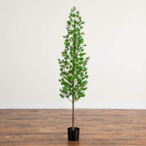 6-ft UV Artificial Podocarpus Artificial Tree Indoor/Outdoor - SKU #T5034 - 5