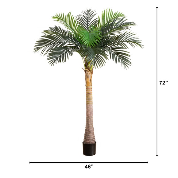 6 Artificial Coconut Palm Tree - SKU #T5037 - 1