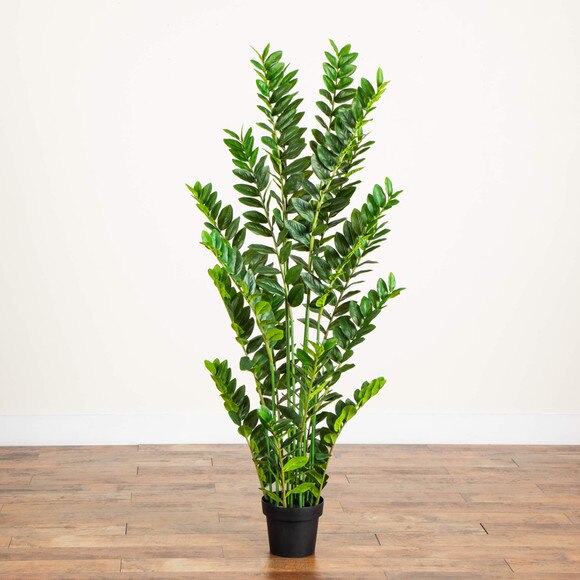 5-ft Artificial Zamioculcas Plant - SKU #T5090 - 6
