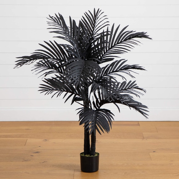 4-ft Artificial Halloween Black Golden Cane Tree - SKU #T5140 - 7