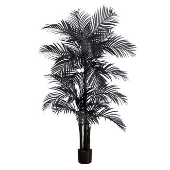 6-ft Artificial Halloween Black Golden Cane Tree - SKU #T5141