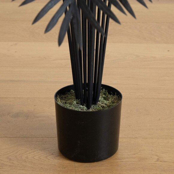 6-ft Artificial Halloween Black Paradise Palm Tree - SKU #T5143 - 4