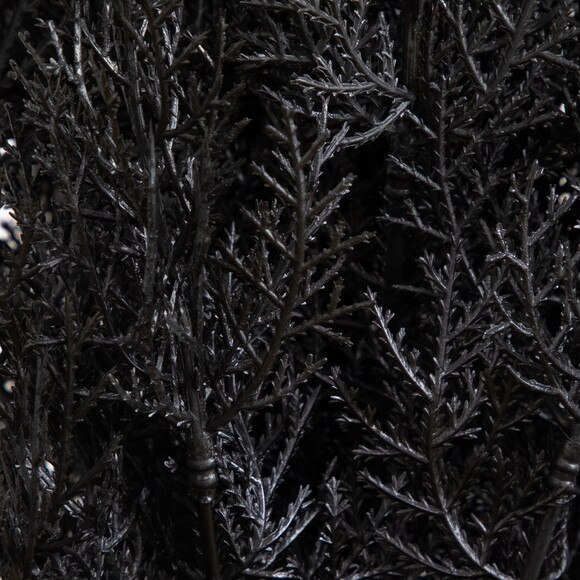 4-ft UV Resistant Artificial Halloween Black Cedar Tree Indoor/Outdoor - SKU #T5144 - 2