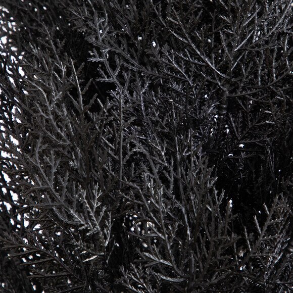 6-ft UV Resistant Artificial Halloween Black Cedar Tree Indoor/Outdoor - SKU #T5145 - 3