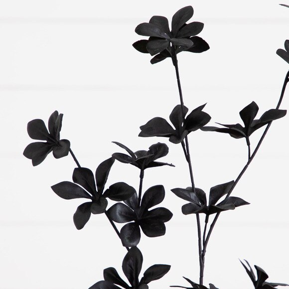 4-ft Artificial Halloween Black Enkianthus Tree - SKU #T5153 - 2