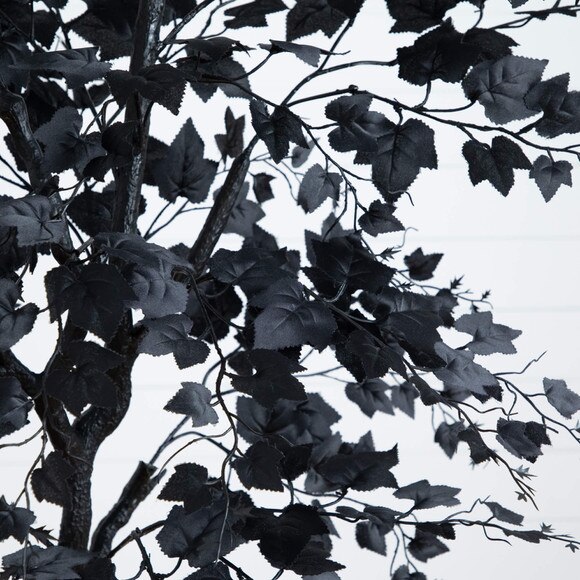 6-ft Artificial Halloween Black Maple Tree - SKU #T5158 - 2