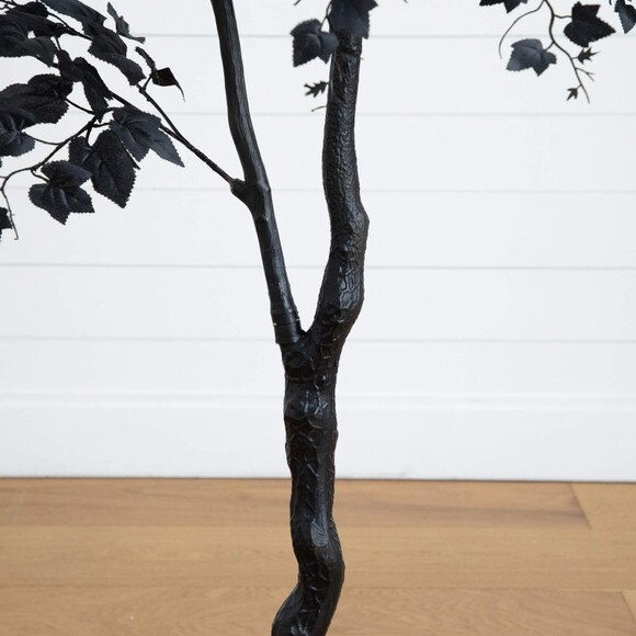 6-ft Artificial Halloween Black Maple Tree - SKU #T5158 - 4