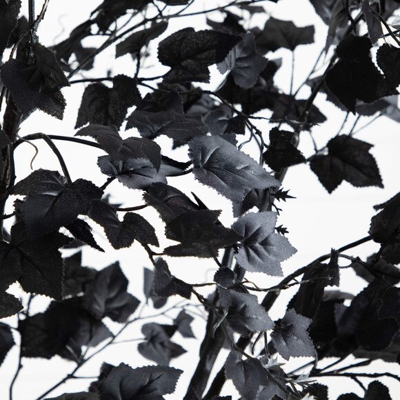 7-ft Artificial Halloween Black Maple Tree - SKU #T5159 - 2