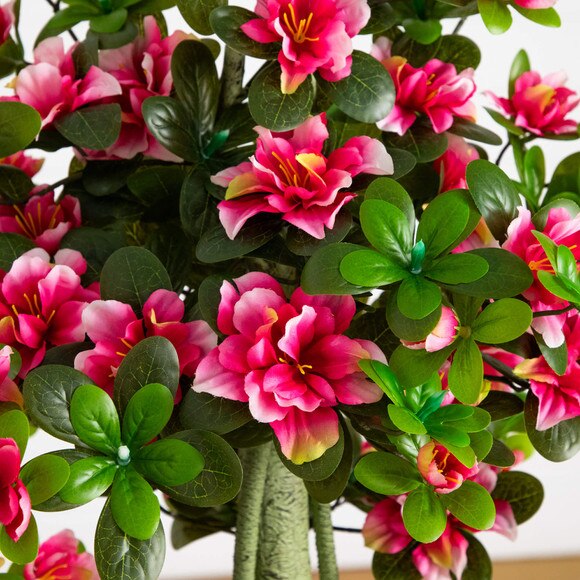4-ft UV Resistant Artificial Azalea Tree Indoor/Outdoor - SKU #T5179 - 3
