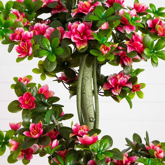 4-ft UV Resistant Artificial Azalea Tree Indoor/Outdoor - SKU #T5179 - 4
