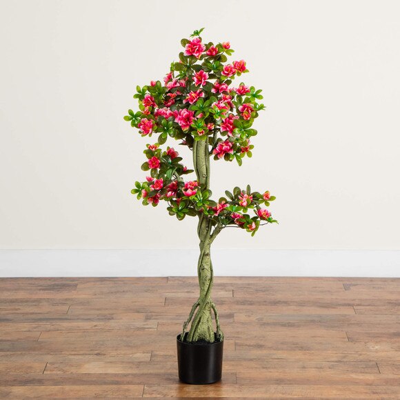 4-ft UV Resistant Artificial Azalea Tree Indoor/Outdoor - SKU #T5179 - 7