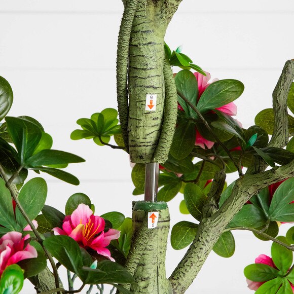 6-ft UV Resistant Artificial Azalea Tree Indoor/Outdoor - SKU #T5180 - 6