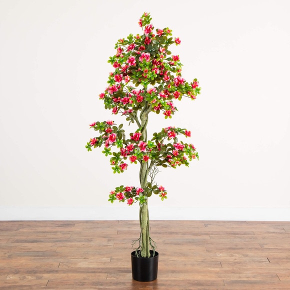 6-ft UV Resistant Artificial Azalea Tree Indoor/Outdoor - SKU #T5180 - 10