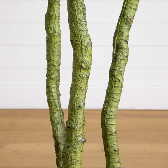 6-ft UV Resistant Artificial Bird Nest Fern Tree Indoor/Outdoor - SKU #T5182 - 6