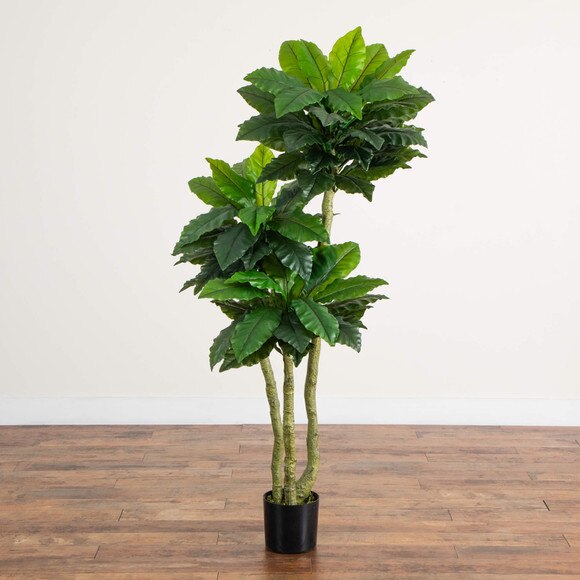 6-ft UV Resistant Artificial Bird Nest Fern Tree Indoor/Outdoor - SKU #T5182 - 11
