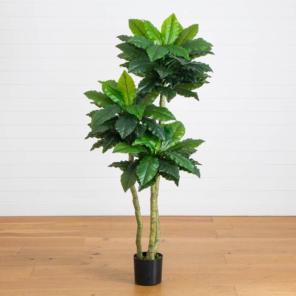 6-ft UV Resistant Artificial Bird Nest Fern Tree Indoor/Outdoor - SKU #T5182 - 12