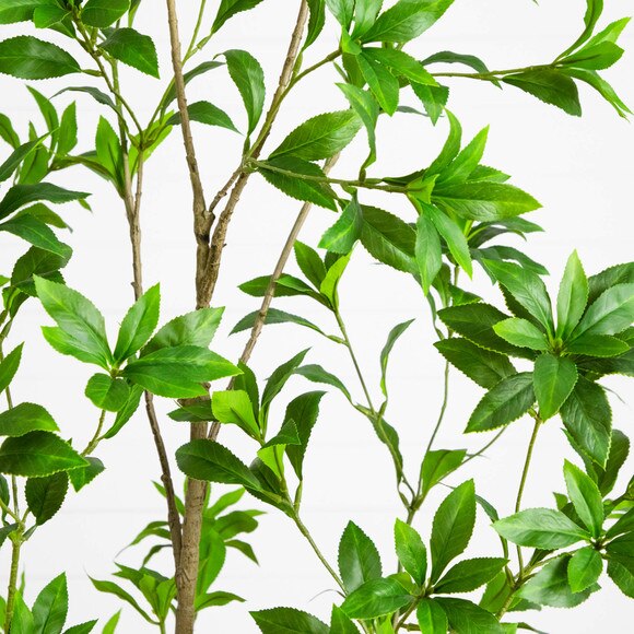 6-ft Artificial Minimalist Japanese Pieris Tree - SKU #T5183 - 2