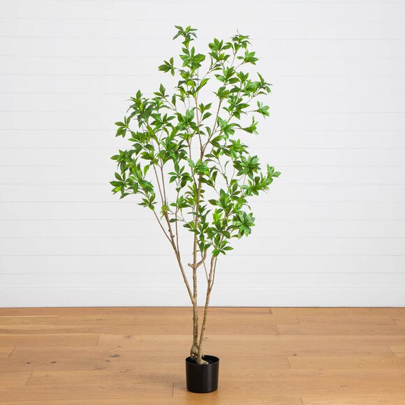6-ft Artificial Minimalist Japanese Pieris Tree - SKU #T5183 - 8