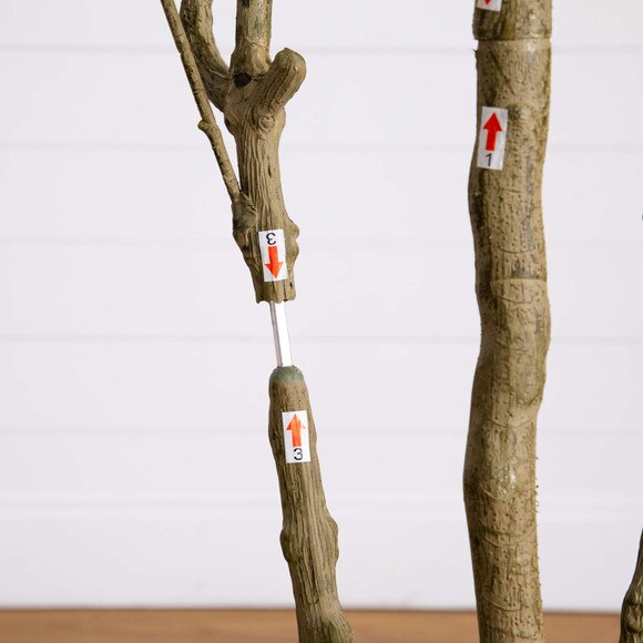 8-ft Artificial Minimalist Japanese Pieris Tree - SKU #T5184 - 4